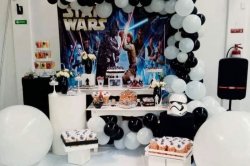  decoración y candy bar nanny heart 2