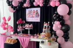  decoración y candy bar nanny heart 4